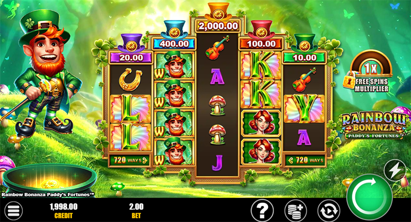 Rainbow Bonanza Paddy slot